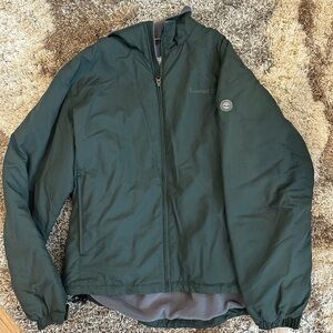Timberland Men's Dark Green Windbreaker